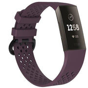 Strap For Fitbit Charge 4 Breathable in purple