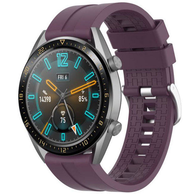 Watchband For Samsung Galaxy Watch 3 (45mm) 22mm in purple