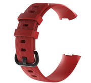 Buckle Strap Silicone Large Small Charge 4 in red