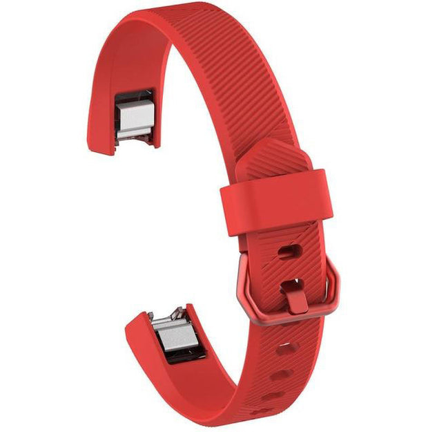 Alta Strap Silicone Buckle Large Small in red
