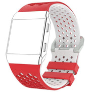 Strap For Fitbit Ionic Two Tone in red white