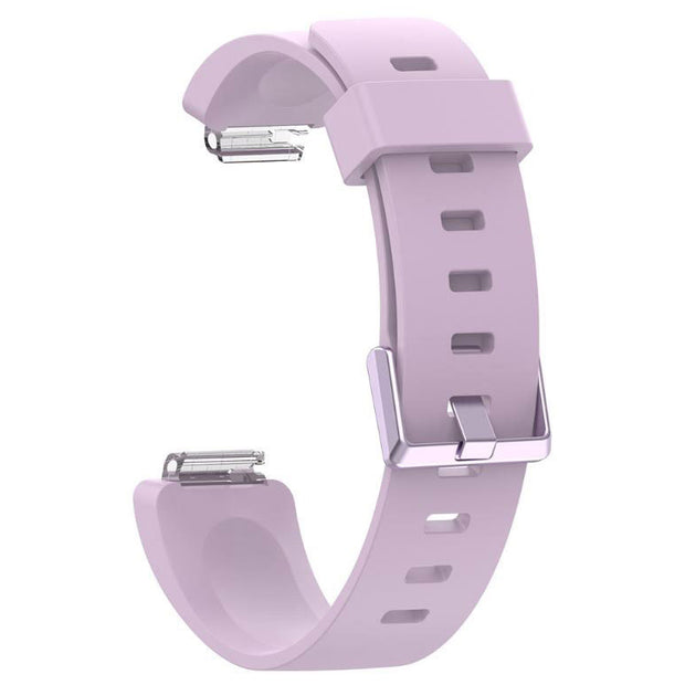 Fitbit Inspire 2 Strap Silicone Large Small in light purple