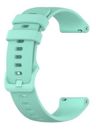 Strap For Garmin Vivoactive 4S Plain in teal