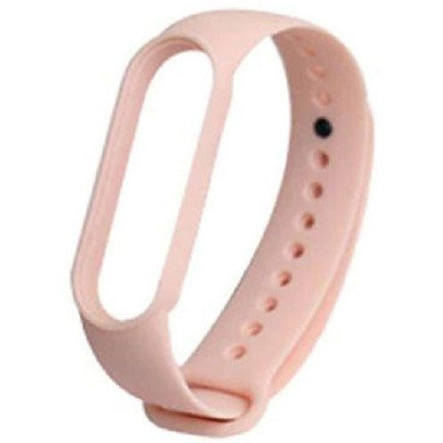 Plain Xiaomi Mi Band 6 Wristband in Silicone in pink
