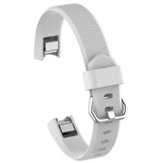 Fitbit Alta HR Strap Silicone Large Small Buckle in white