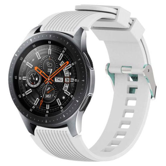 One Size Strap Watch GT3 46mm Silicone Buckle in white