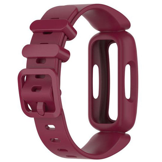 Fitbit Ace 3 Strap Silicone One Size in wine red