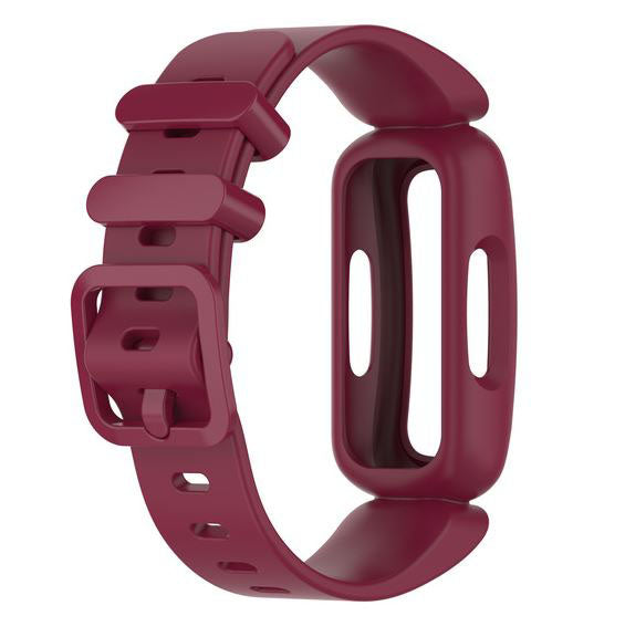 Ace 3 Strap Silicone Buckle One Size in wine red