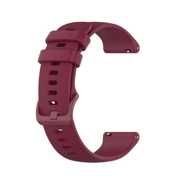 Bracelet For Garmin Venu 2 Plain in wine red