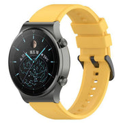 One Size Strap Watch 3 Silicone Buckle in yellow