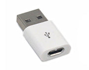 micro usb to usb adapter white