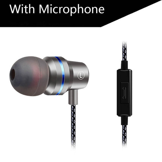 wired earbuds with mic